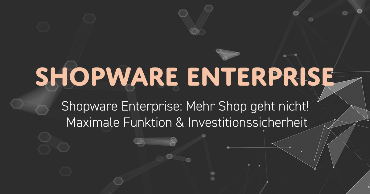 » Shopware Enterprise für Industrie & Mittelstand