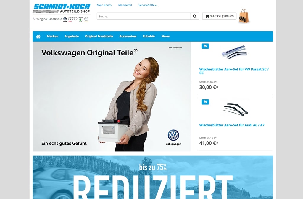 Schmidt + Koch Online-Shop