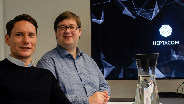 Die HEPTACOM-Geschäftsführer: Fabian Ossmann & Vincent Fuhler » Shopware Partner aus Leidenschaft Fabian Ossmann & Vincent Fuhler, Geschäftsführer HEPTACOM GmbH